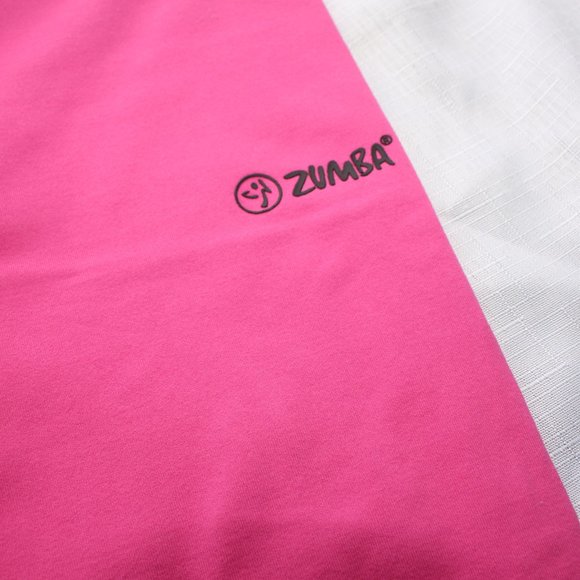 Zumba Pink Cropped Capri Leggings - Picture 3 of 8